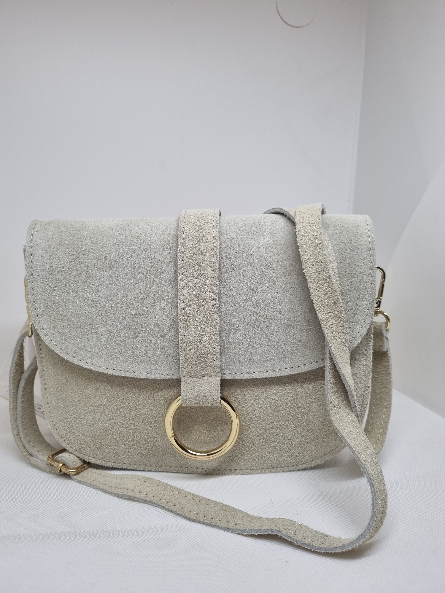 Sac en daim beige