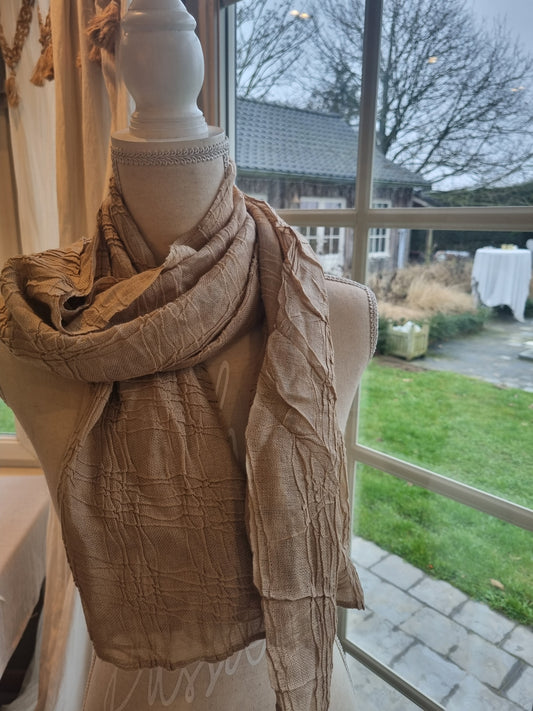 Foulard beige